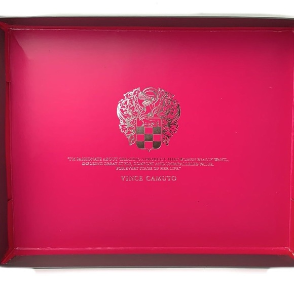 Vince Camuto Sandria Peep Toe Lace-up Stiletto Heels Zipper Shoes Women's 9M - Picture 10 of 12